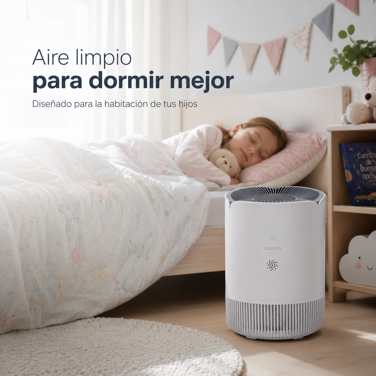 Purificador de Aire HEPA H13 para Niños | CLEEN Kids