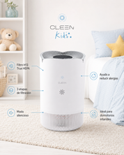 Pack Inicio CLEEN Kids | 1 Purificador + 1 Filtro HEPA H13