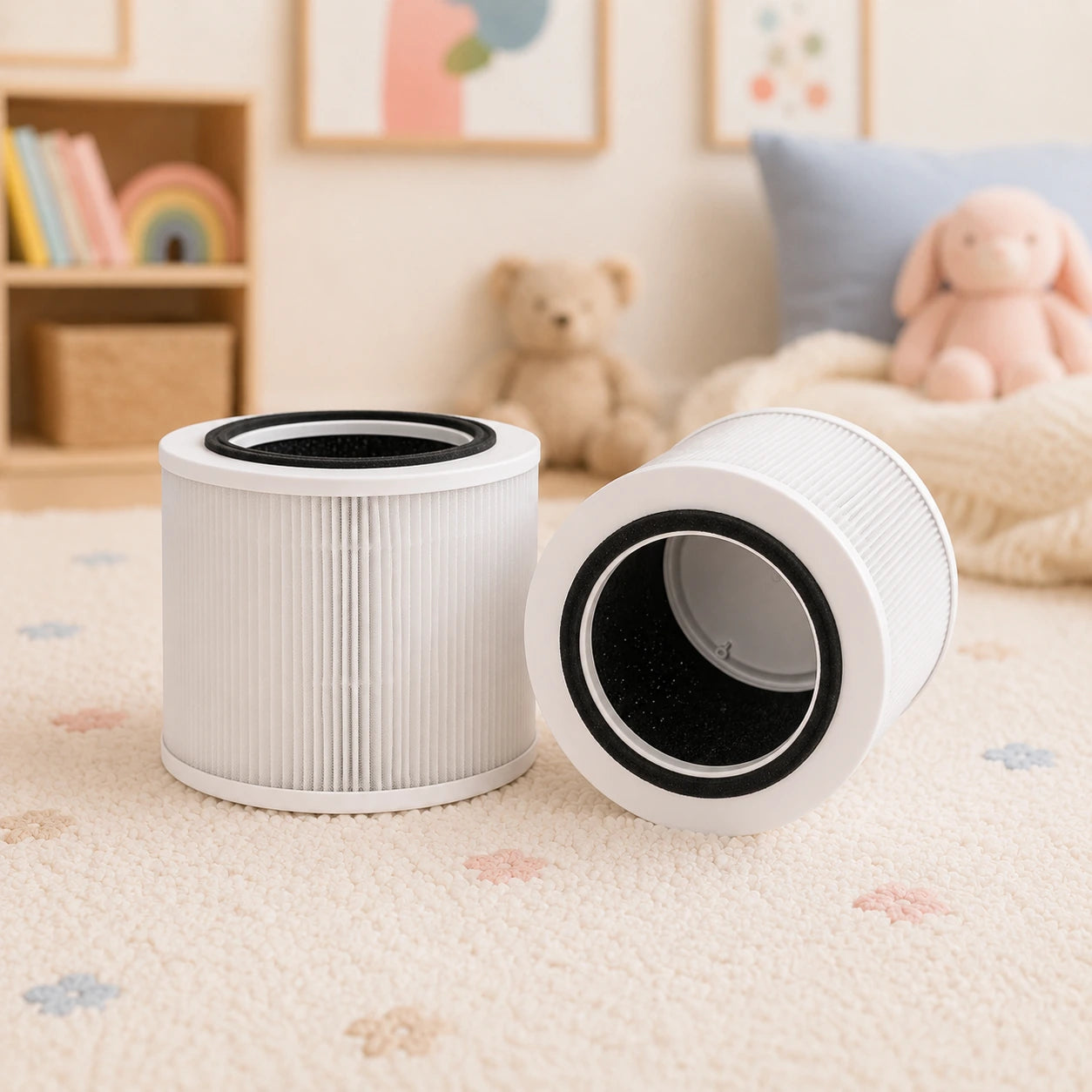 Pack Doble Aire Limpio CLEEN Kids | 2 Filtros HEPA 13 de Repuesto